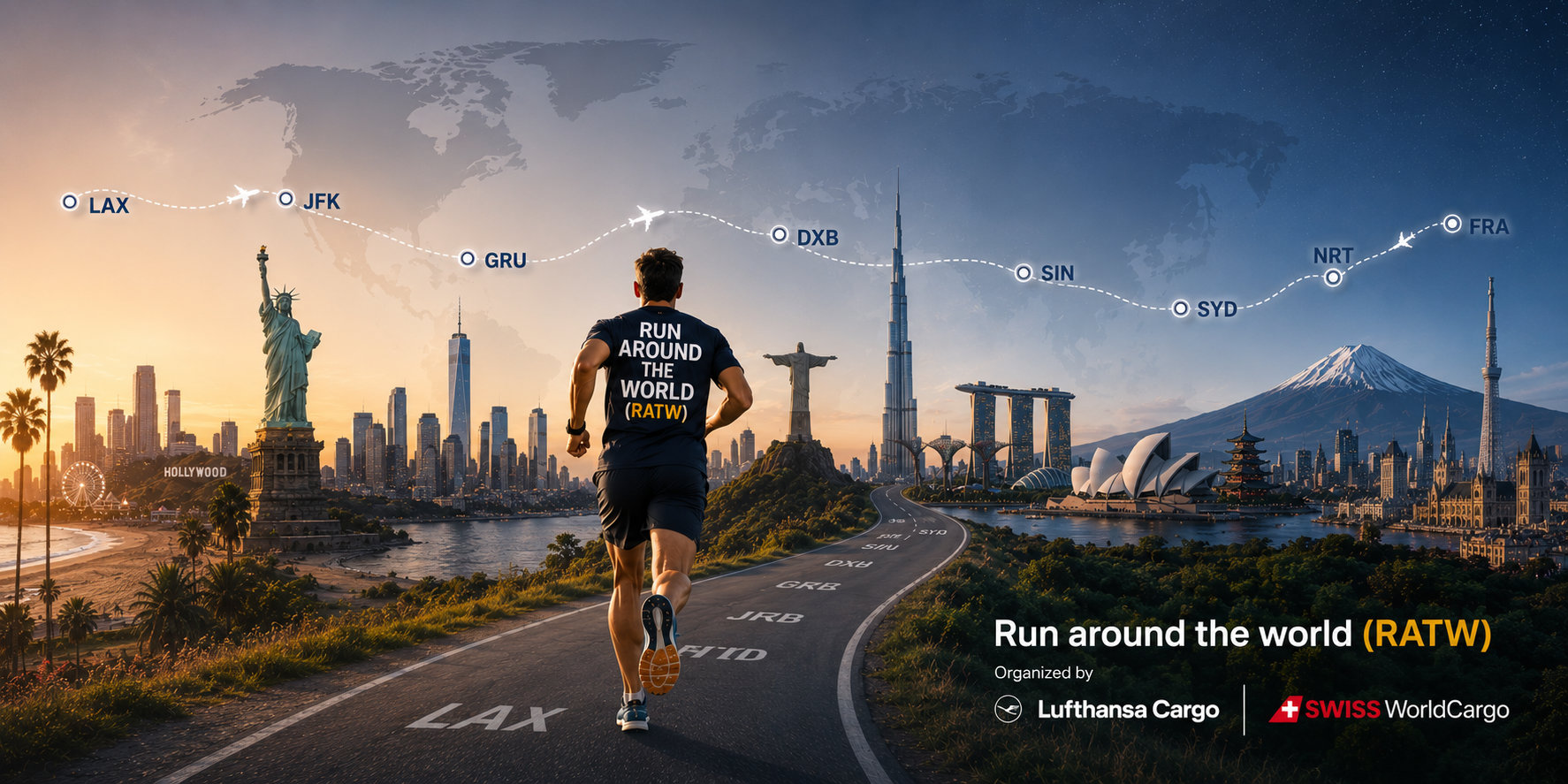 Run around the world